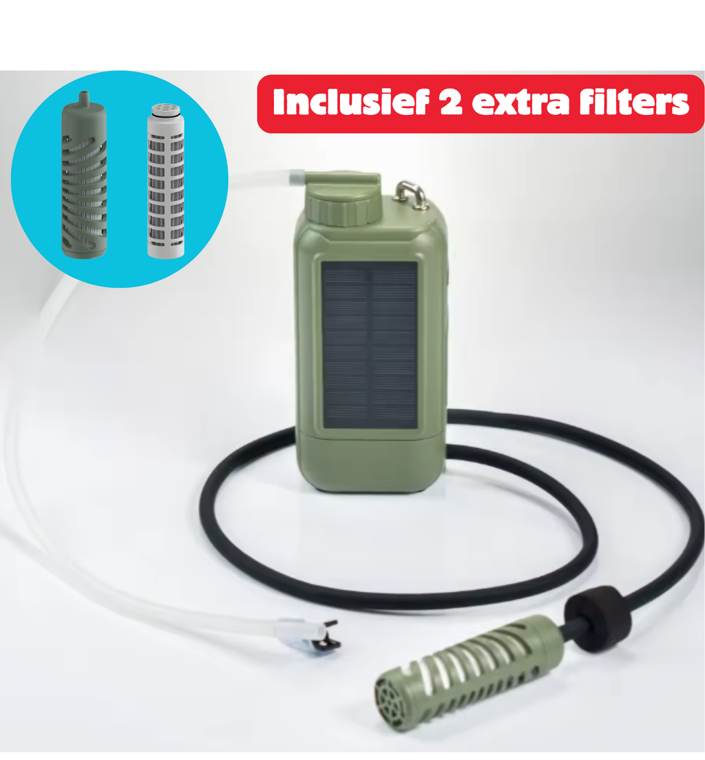 NORDEN waterzuiveraar met 2 extra Ahlstrom filters